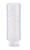 Vollrath 26240-13 24 Oz. Clear Bottle with White Cap Standard FlowCut Squeeze Dispenser