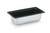 Vollrath 90327 2.5 Qt. Stainless Steel with Black SteelCoatX3 2 1/2" Deep 22 Gauge Top Flange Corners with Concave Indentation Super Pan 3 1/3 GN Food Pan