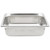 Vollrath 90243 Stainless Steel Standard 4" Deep 22 Gauge Perforated Anti-Jamming Top Flange Corners with Concave Indentation Super Pan 3 1/2 GN Food Pan