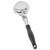 Vollrath 6422620 6 Oz. Stainless Steel Nylon Handle Coded Black Heavy Duty Perforated Oval Bowl Spoodle
