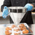 Vollrath 47167 9 3/4" Diameter x 10" Deep x 10 1/4" Handle 1/16" Perforations Stainless Steel Fine Mesh Convenient Bowl Clip Permanently Welded Handle Imported China Cap