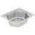 Vollrath 3102240 3.8 Quart 22 Gauge Stainless Steel Reinforced Edges Super Pan Super Shape 1/2 Size Half Hexagon Pan