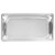 Vollrath 90312 1.7 Qt. Steel Standard 1 1/2" Deep 22 Gauge Top Flange Corners with Concave Indentation Super Pan 3 1/3 GN Food Pan