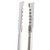 Vollrath 4791250 12" Yellow Ergonomic Antimicrobial Kool Touch Handle Gripper Teeth Flattened Ends Springless Stainless Steel One-Piece VersaGrip Tongs