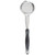 Vollrath 6433520 5 Oz. Stainless Steel Nylon Handle Coded Black Heavy Duty Solid Round Bowl Spoodle