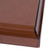 Vollrath 3802L-01 Transparent Brown Full Size Replacement Cover For Straw Boss Dispenser