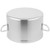 Vollrath 67508 8.5 Qt. Natural Finish Aluminum with Plated Welded Handles Classic Stock Pot