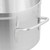 Vollrath 67508 8.5 Qt. Natural Finish Aluminum with Plated Welded Handles Classic Stock Pot