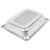 Vollrath 90223 Stainless Steel Standard 2 1/2" Deep 22 Gauge Perforated Top Flange Corners with Concave Indentation Super Pan 3 1/2 GN Food Pan