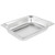 Vollrath 90223 Stainless Steel Standard 2 1/2" Deep 22 Gauge Perforated Top Flange Corners with Concave Indentation Super Pan 3 1/2 GN Food Pan