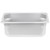 Vollrath S10064 2 7/8 Quart 1/4 Size 20 Gauge Stainless Steel Anti-Jam Corner Shoulder Steam Table Pan