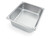 Vollrath S10064 2 7/8 Quart 1/4 Size 20 Gauge Stainless Steel Anti-Jam Corner Shoulder Steam Table Pan