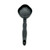 Vollrath 5292720 3 Oz. Black One-Piece Ergonomic Handle Nylon Oval Perforated Spoodle