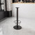 Flash Furniture XU-TR18-BAR-3CFR-GG 18" x 42" x 0" Black Powder Coated Finish Cast Iron Round Base Bar Height Table Base