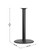 Flash Furniture XU-TR24-BAR-GG 24" x 42" x 0" Black Powder Coated Finish Cast Iron Round Base Bar Height Table Base