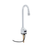 T&S Brass EC-3100-VF05-HG Single Hole Deck Mount Gooseneck Spout 0.5 GPM ChekPoint Electronic Faucet