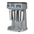 Waring WDM360TX Triple Spindle Countertop Drink Mixer, Powder Coated Die-Cast Steel Housing - 120V