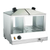 Omcan USA 43215 200 Hot Dogs and 60 Buns Stainless Steel Countertop Hot Dog Steamer - 120 Volts 1-Ph