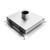 Omcan USA 44612 20.13" W x 19.81" D 14 Gauge Floor Trough with Stainless Steel Grating Bar