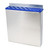 Omcan USA 12926 Stainless Steel Blue Plastic Insert Small Knife Rack