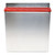 Omcan USA 12931 Stainless Steel Red Plastic Insert Small Knife Rack