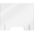 AARCO FPS2430 24" x 30" Polycarbonate With Pass Through Freestanding Protection Shield