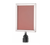 AARCO VSF1411S 14.13" W x 11.13" H Satin Chrome Finish Vertical Form-A-Line Sign Frame