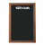 AARCO OBKGB3624S 24" W x 36" H Glass Frameless Deluxe Menu Board