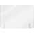 AARCO FPT2436 24" x 36" Clear Acrylic Freestanding Protection Shield