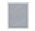 AARCO SN1411 11" W x 14" H Lightweight Aluminum Satin Anodized Wall Mounted Snap Frame