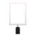 AARCO VSF118S 8.625" x 11.125" Satin Chrome Finish Vertical Form-A-Line™ Sign Frame