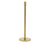 AARCO LB-7 Polished Brass Finish Portable Form-A-Line Crowd Control Post