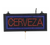 AARCO CER07S 16.13"W x 6.75"H "CERVEZA" (3) Display Modes LED Sign