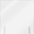 AARCO FPT2424 24" x 24" Clear Acrylic Freestanding Protection Shield