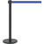 AARCO HBK-7BL 40" Retractable Blue Belt Style Form-A-Line™ Crowd Control System