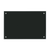 AARCO 6BKGB2436NT 36" W x 24" H Black Frameless Glass Markerboard