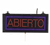 AARCO ABI08S 16.13"W x 6.75"H "ABIERTO" (3) Display Modes LED Sign
