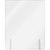 AARCO FPT3024 30" x 24" Clear Acrylic Freestanding Protection Shield