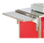 Vollrath 3752350-2-O 60"W x 12"D Fold-Down/Lift-Off Brackets for Operator Side 4-Series Signature Server V-Rib Tray Slide