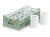Vollrath 52808 10" W x 19-3/4" D x 5-11/16" H Polypropylene (8) Compartments Half Size Signature Cylinder Rack
