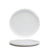 FOH DDP068BEP21 11" Dia. Ash Round Porcelain Artefact Plate (4 Each Per Case)