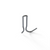 NBR Equipment HK1 Stainless Steel Single Prong Pot Hook