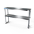 NBR Equipment TMS-1860D 60" W x 18" D x 32.75" H 18 Ga. Stainless Steel Table Mounted Double Overshelf
