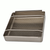 NBR Equipment PB-2020 19.5" W x 19.5" D x 5" H 16 Ga. Stainless Steel Pre-Rinse Basket with Slides