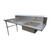 NBR Equipment SDT-26L 26" Soiled Straight Economy Dishtable