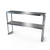 NBR Equipment PSMS-1248D 48" W x 12" D x 32.75" H 18 Ga. Stainless Steel Double Overshelf