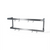 NBR Equipment PR2-6 72" W Stainless Steel Wall Mounted Double Bar Pot Rack with 12 Hooks