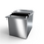 NBR Equipment DIB-2218 12"W x 18"D Stainless Steel Ice Bin