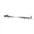 NBR Equipment PR1-6 72" W Stainless Steel Wall Mounted Single Bar Pot Rack with 6 Hooks