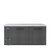 Atosa SBB69GRAUS2 68" W Black 2-Section Solid Door Back Bar Cooler - 115 Volts
